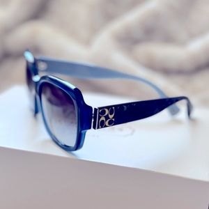 Blue Coach Emma sunglasses
